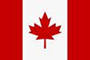 Canadian Flag, flag of Canada, Canadians are always welcome here